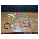 Assortment of colorful, handmade waterproof