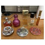 8 pc. perfume such as Nina Ricci, Britney