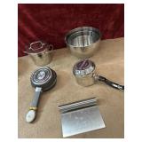 6 pc. WMF Mini series stainless steel pot ,Revere