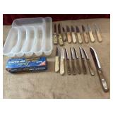 19 pc.Sterilite  kitchen cutlery tray ,  Reed
