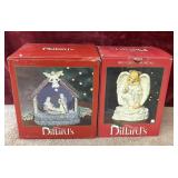 2 pc. Nativity in Creche Waterglobe by Dillard