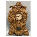 American Clock Co. Iron Front Highlander Clock
