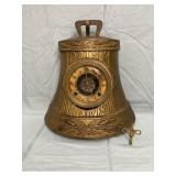 Drink Belle of Bourbon Metal Clock