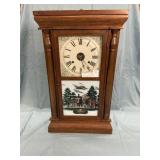 Seth Thomas Ogee Weight Driven Clock