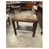 Wood End Table
