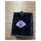 Stauer Tanzanite Totality Ring - Size 8