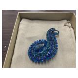 Off Park Multicolor Swarovski Brooch
