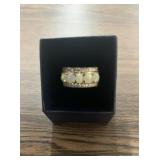 5-Stone Ethiopian Opal Ring - Size 8