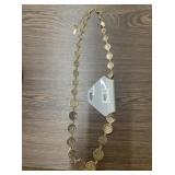 Jules B. Goldtone Costume Jewelry Necklace