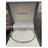 Sterling Silver Ring with New Directions Bracelet