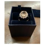 Stauer Blushing Pamirite Ring Size 8