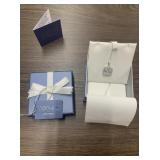 Platineve Diamond Simulant Pendant w/ Chain