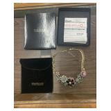 Joan Rivers Jeweled bouquet 18" Necklace