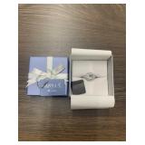 Vanna K - CZ and Sterling Silver Ring Size 8