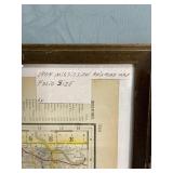 1904 Mississippi Railroad Map - Folio Size