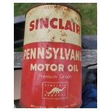 Sinclair Pennsylvania Motor Oil Can Sinclair Pennsylvania Motor Oil Can