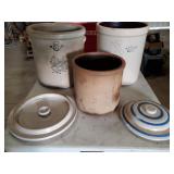 Crocks, Lids, Crown, Western Crocks, Lids, Crown, Western