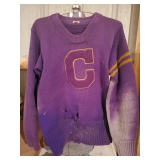 Vintage School Varsity Letterman Sweater 