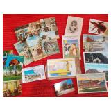 Antique, Vintage Post Cards. Stamps Antique, Vintage Post Cards. Stamps