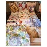 Hand Stitched Quilt, Pellow, Comforter & Bed