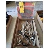 tools wrenches and drill bits