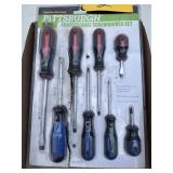 8 piece Pittsburg Screwdriver set.