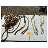 Ski rope and tow rope