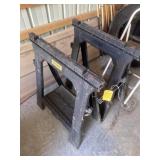 2 task force folding saw horses