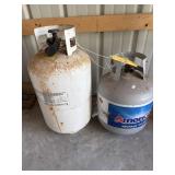 2 propane tanks