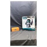 Plunge router plus drill bits