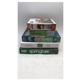 Lot of 5 Puzzles, 500 Pieces Each