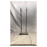 Hand carved African wood statues