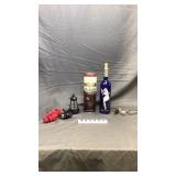 Light up wine bottle empty ale bottle plus lights