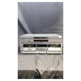 DVD player and cassette player