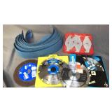 Lot of Sandpaper & Blades
