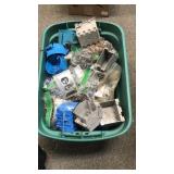 Large lot of electrical boxes and more