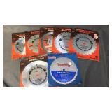 7 Packs of Saw Blades