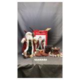 Assorted Christmas decorations and ornaments