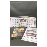 Pokï¿½mon Anniversary Poster, Coins & Cards