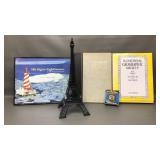 MI Lighthouses Book, Effiel Tower Decor & More