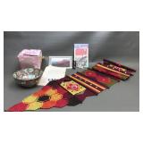 Ganesha tapestry, Takeout box purse and more!