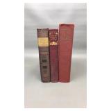 Antique Shakespeare Kingsley & more leather books