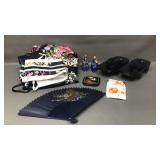 Black Floral Kimono Robe, Geta Shoes & More