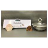 Pink Marbled Coasters, Vtg Buenilum & More