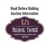 Welcome! Please Read Before Bidding