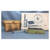 Vintage longa Berger basket pampered chef & more