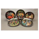 Tianex Bradford Exchange Russian Legends Plates
