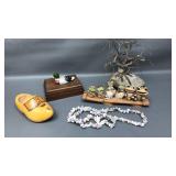 Mallard Duck Box, Dutch Shoe & More