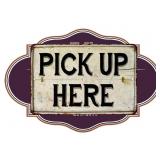 Pickup Information **read Before Bidding**