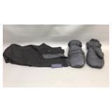 Tommy Hilfiger scarf and Carhartt mittens